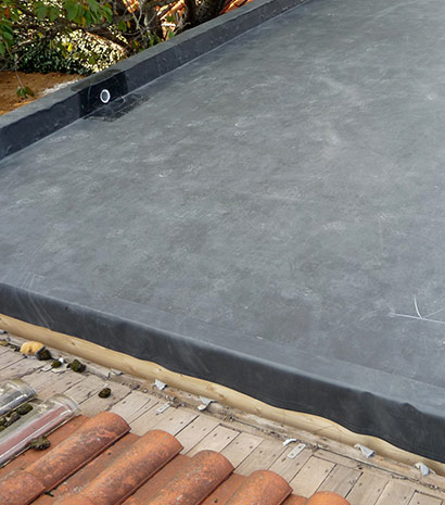 toit plat EPDM la rochelle
